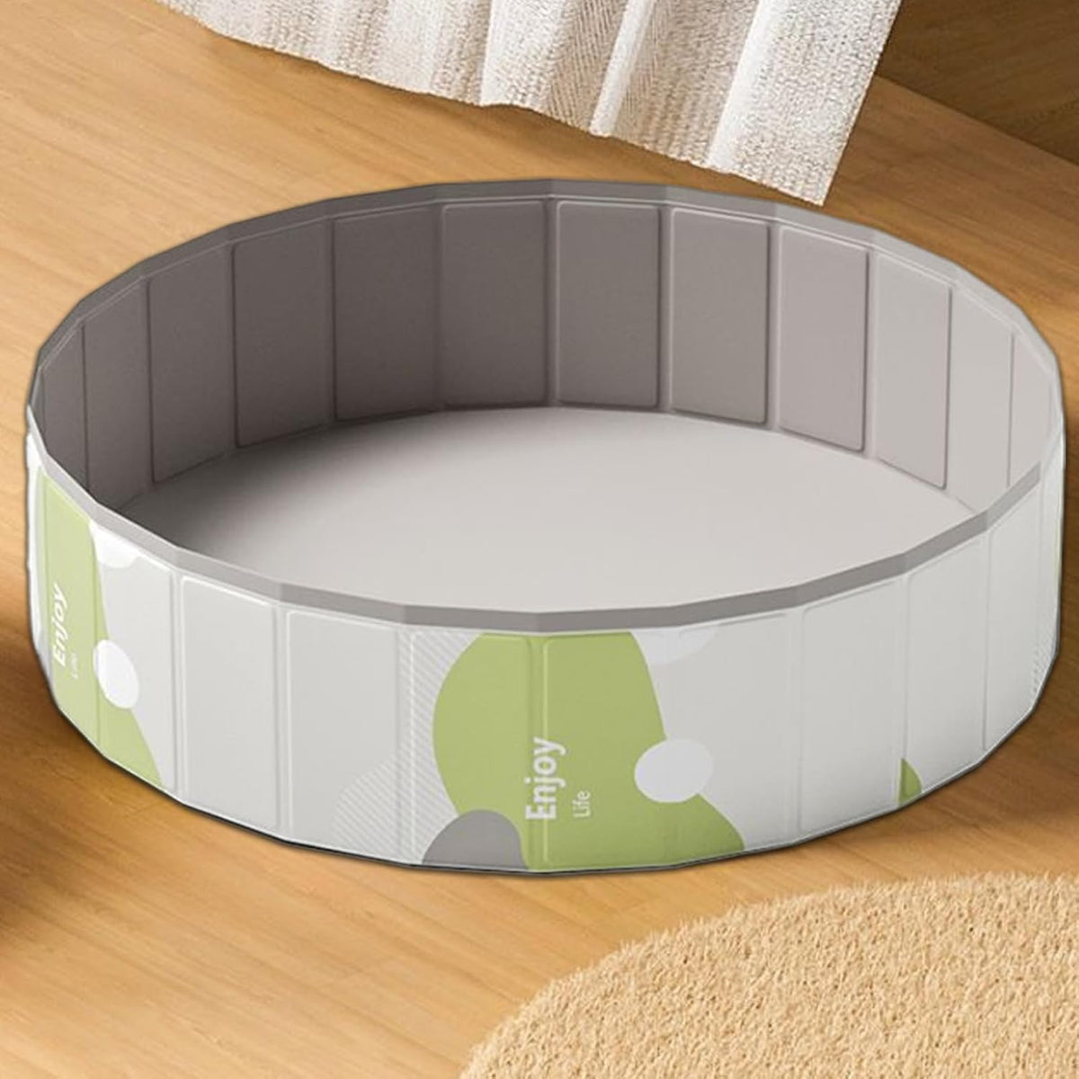 Pet Pools - for Large Dogs | PVC Foldable Stock Tank with Robust Walls & Vivid Finish Matte Texture For, Play, Outdoor, Indoor, Camping, Home and Professional Park Play Activity