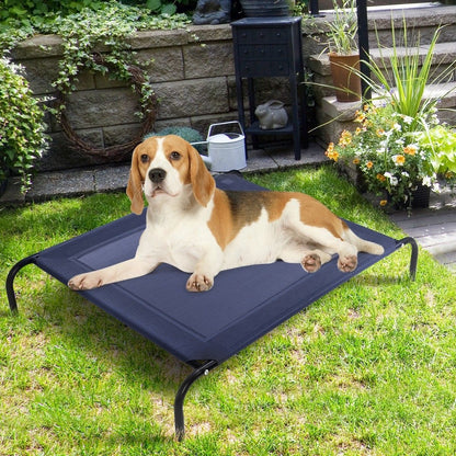 Letto per Animali Domestici in Tessuto Lettino per Cani E Gatti 110X80X18Cm