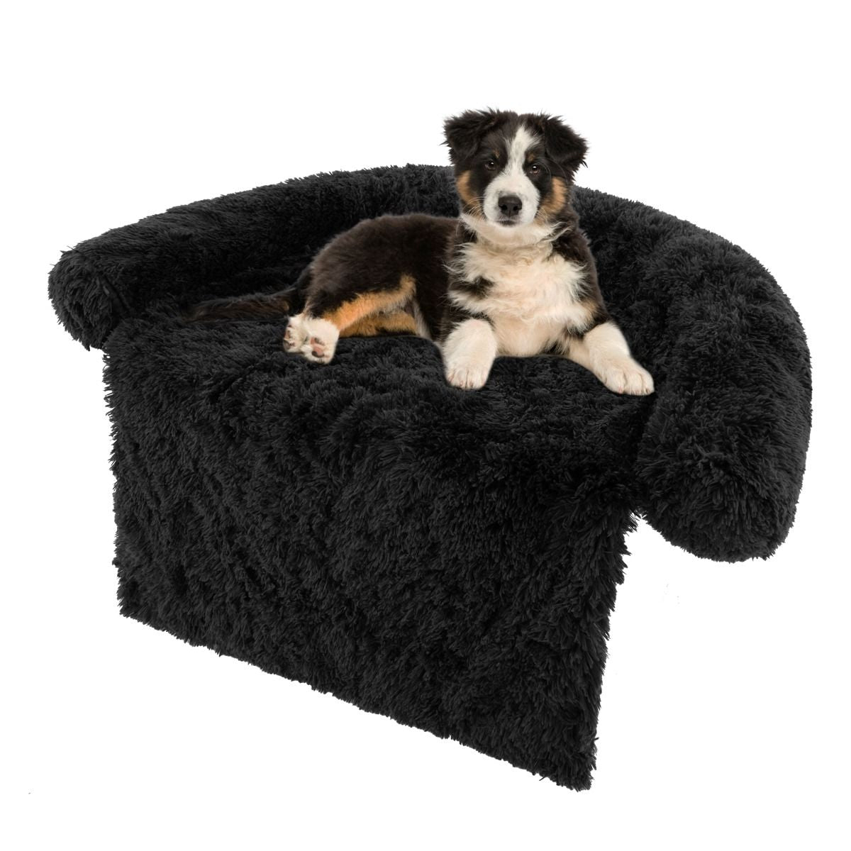 Cuccia per Cani in Peluche Con Fondo Antiscivolo Copertura Rimovibile E Lavabile, Letto Divano per Cani O Gatti 2 Colori 3 Dimensioni