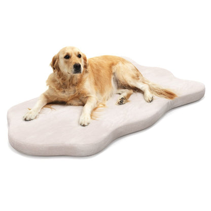 Cuscino per Cani Impermeabile, Cuscino Ortopedico per Cani Con Supporto in Memory Foam Copertura Rimovibile 2 Colori