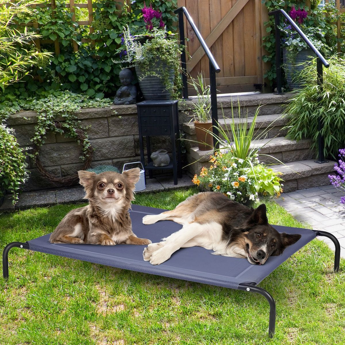 Letto per Animali Domestici in Tessuto, Lettino per Cani E Gatti 130X90X20Cm