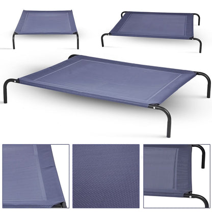 Letto per Animali Domestici in Tessuto, Lettino per Cani E Gatti 130X90X20Cm