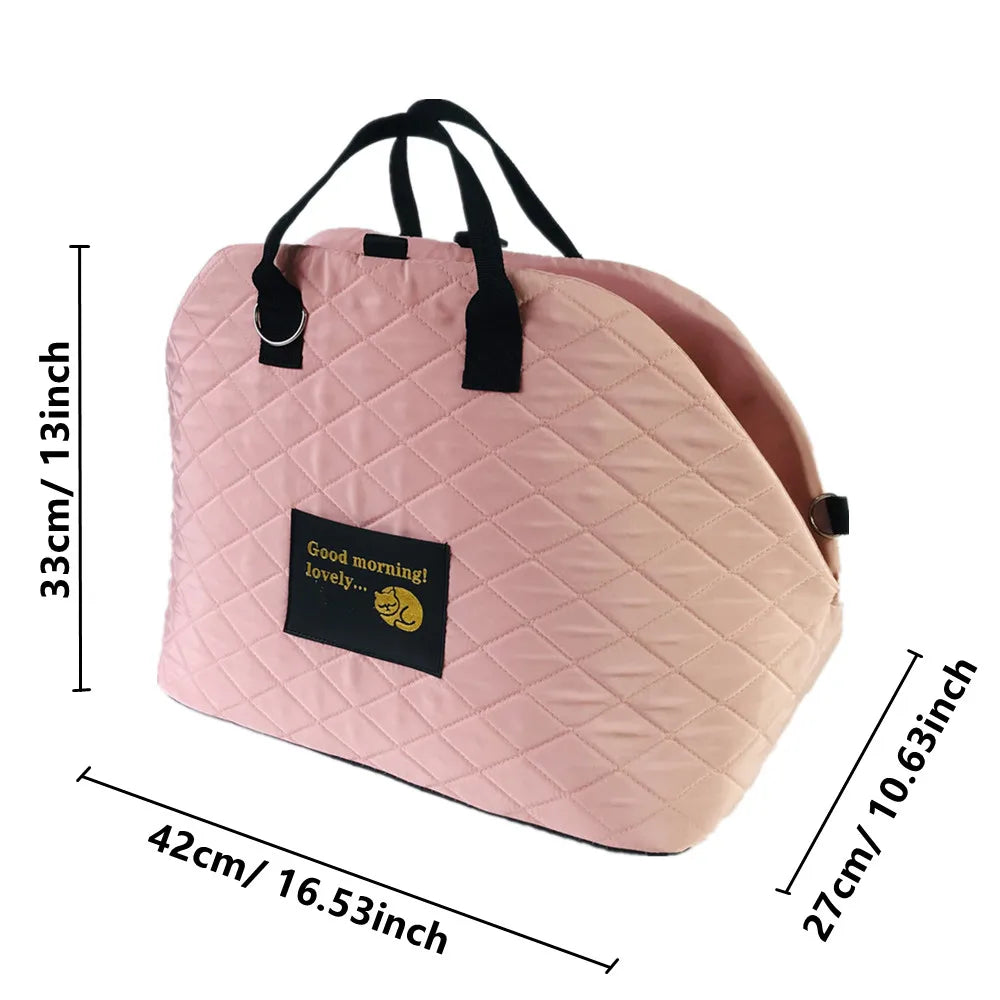 Car Seat Pet Protection Travel Carrier,Pet Carrier for Cats Dog,Dog Carriers Cat Carriers, Dogs Carrier Pet Cat Shoulder Handbag