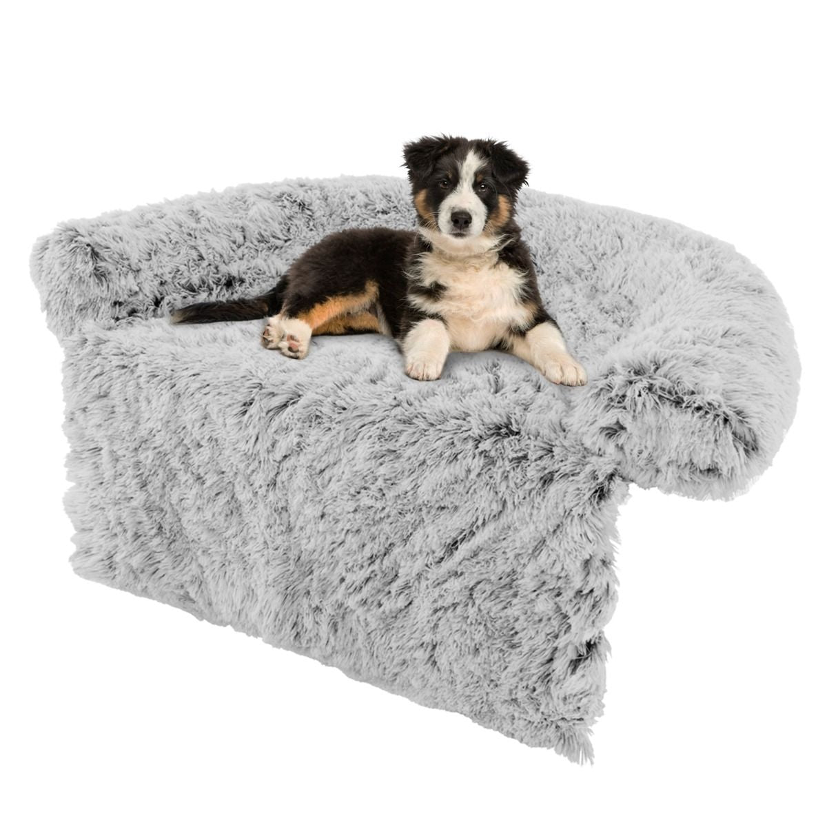 Cuccia per Cani in Peluche Con Fondo Antiscivolo Copertura Rimovibile E Lavabile, Letto Divano per Cani O Gatti 2 Colori 3 Dimensioni