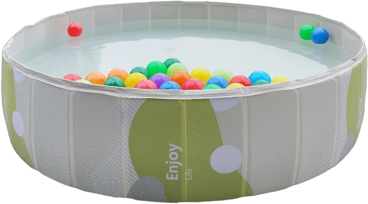 Pet Pools - for Large Dogs | PVC Foldable Stock Tank with Robust Walls & Vivid Finish Matte Texture For, Play, Outdoor, Indoor, Camping, Home and Professional Park Play Activity